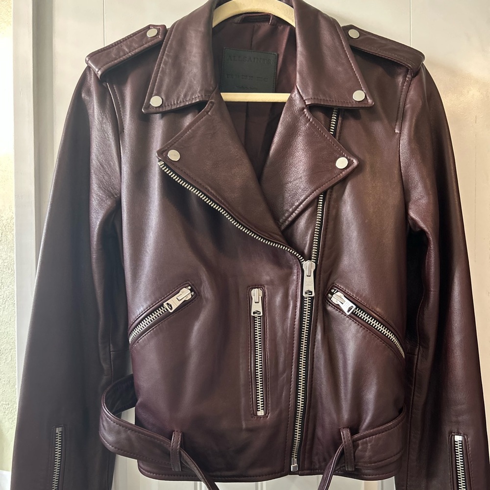 ALLSAINTS Leather Jacket
